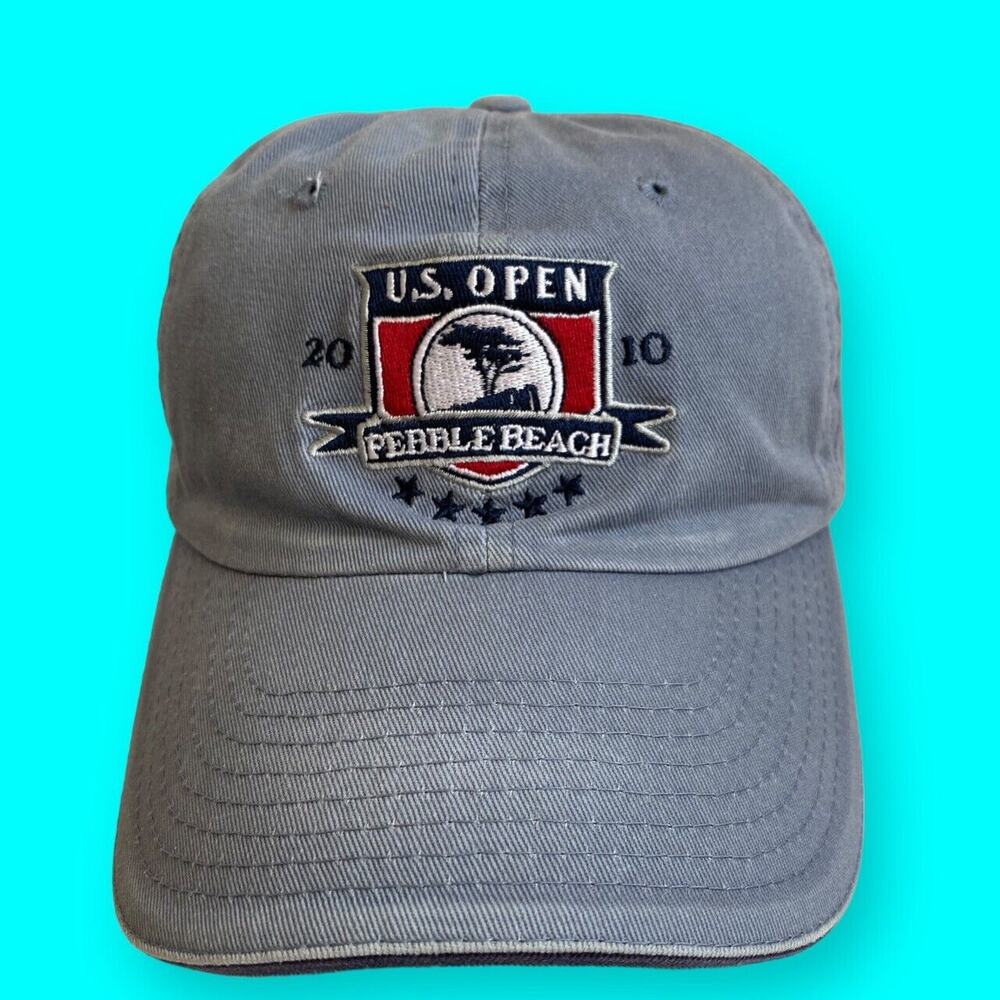 2012 US Open Golf Hat The Olympic Club USGA Member Gray Color Adjustable